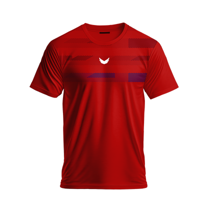 Wings Dri-Fit Padel T-Shirt – Red Degraded